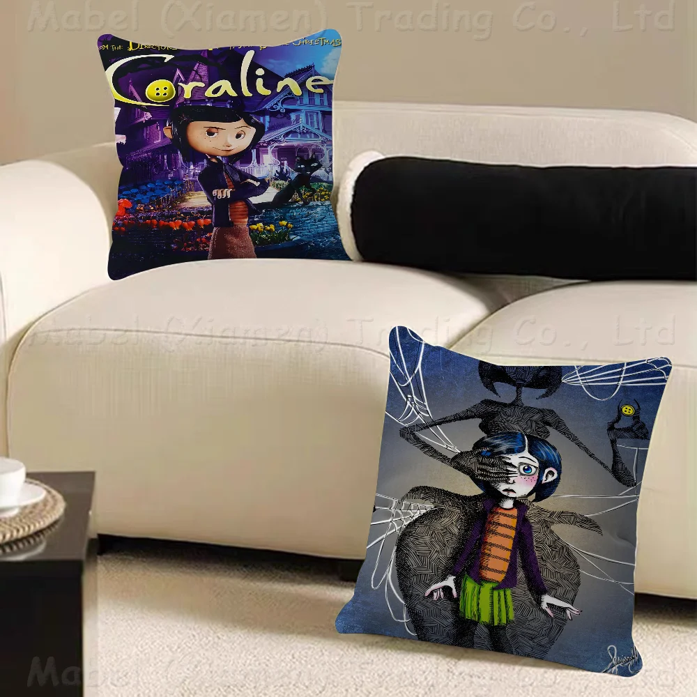 Аниме фильм C-Coraline подушка подарок украшение для дома и офиса спальня диван