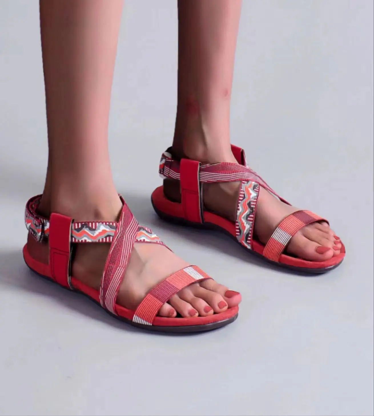 

2022 Women Summer Shoes Sandals Flat Beach Sandals Fashion Outdoor Casual Sandals Open Toe Sandalias Mujer Sandalias Mujer