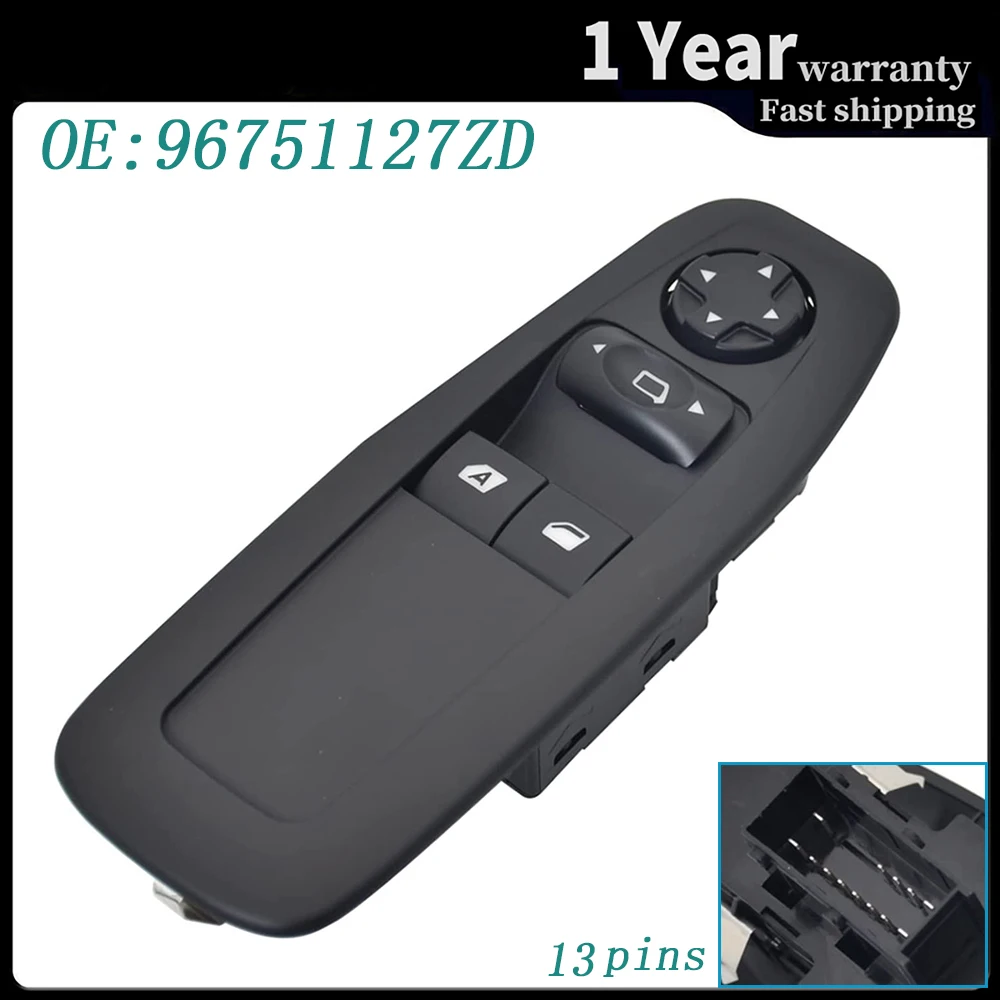 

Электрическая кнопка стеклоподъемника без складывания для Peugeot 208 3008 5008 96751127ZD 967 511 27ZD