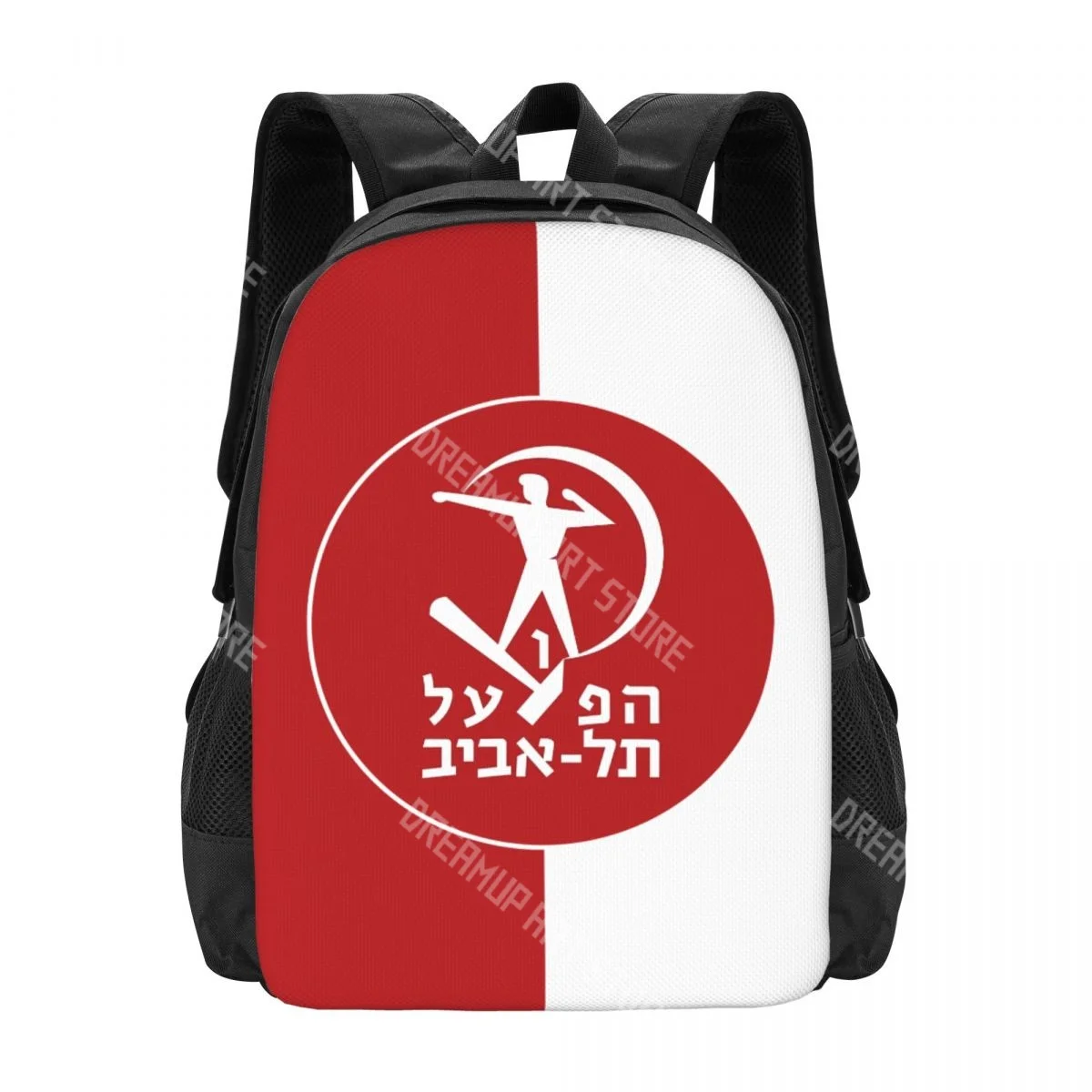 Фото Баскетбольный дорожный рюкзак для ноутбука Hapoel Tel Aviv, сумка для компьютера, школьная сумка для колледжа, подарок для мужчин и женщин №1
