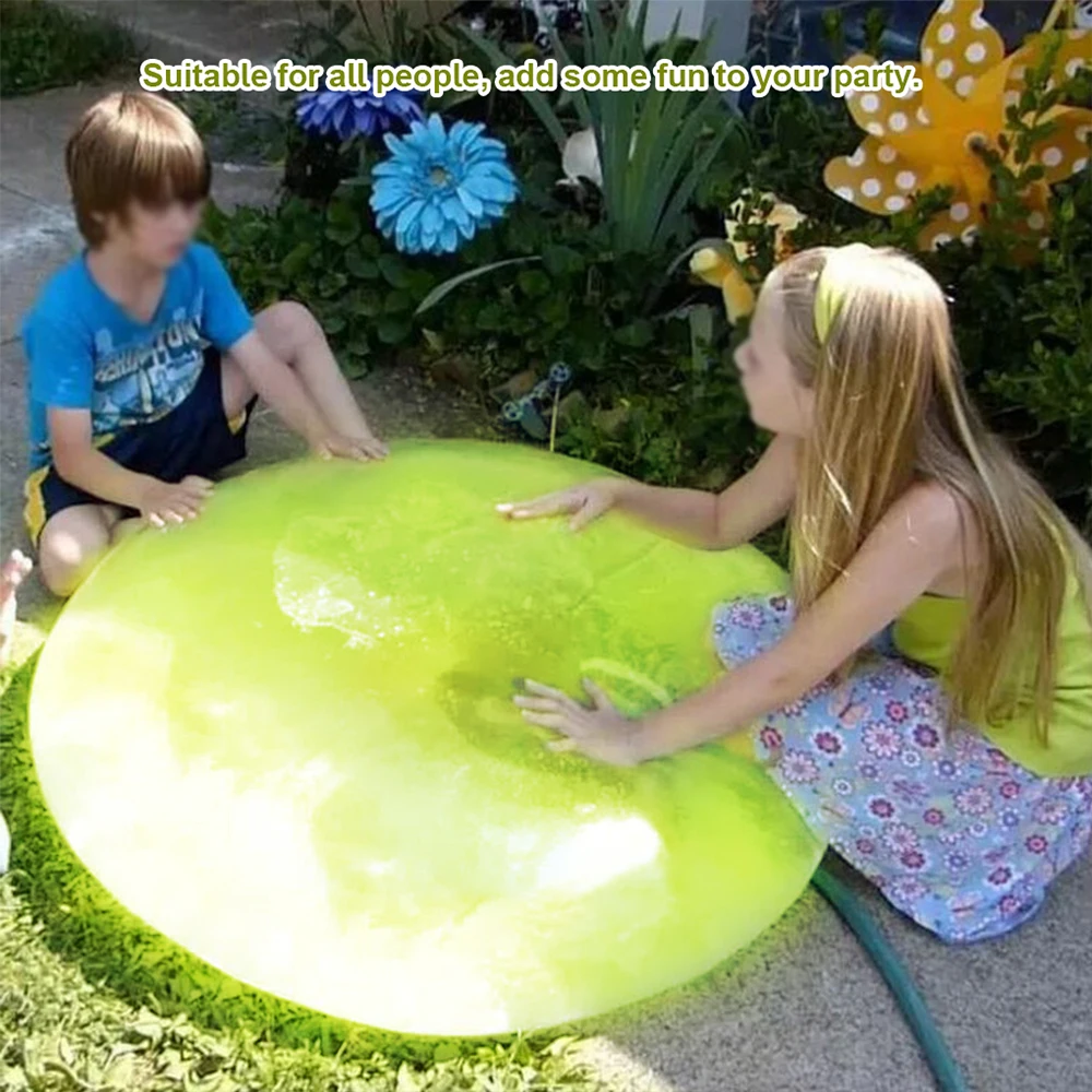 

Kids Children Outdoor Toys Soft Air Water Filled Bubble Ball Blow Up Balloon Toy Fun Party Game Summer Inflatable Gift for Kids