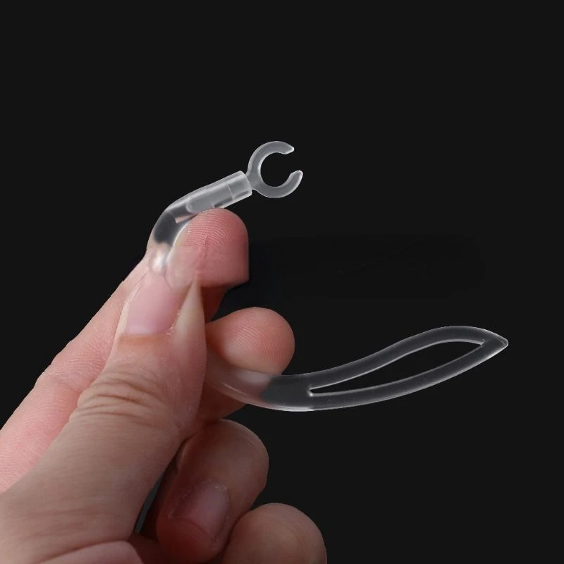 

Earphones Transparent Soft Silicone Ear Hook Loop Clip Headset 5mm 6mm 7mm 8mm 10mm Drop Shipping