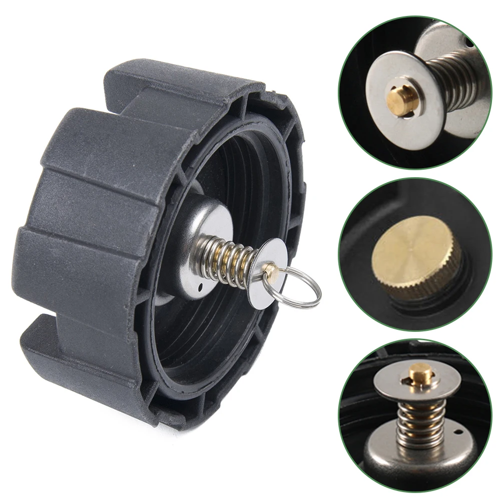 

Durable Boat Engine Fuel Tank Cap Oil Gas Tank Outboard Parts Plastic+Metal