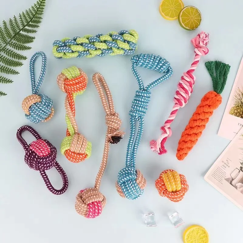 

8 шт., жевательные игрушки для собак