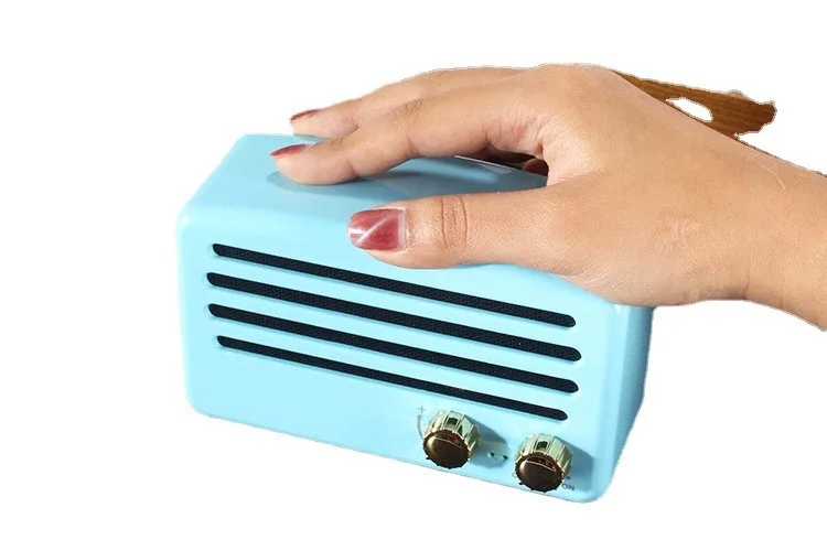 New retro T5 phonograph Bluetooth speaker creative gifts audio mini phone radio card audio enlarge