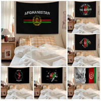 afghan afghanistan flag printed large wall tapestry japanese wall tapestry anime ins home decor