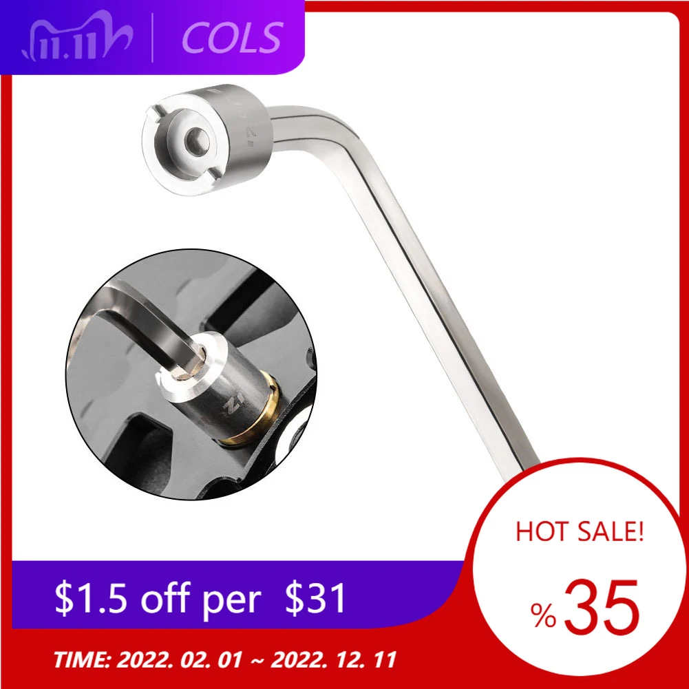 

MTB Road Bicycle Chainring Nut Wrench Bike One Slot Spanner For Chainring Bolt Double Ended Wrench Bike Repair Tools