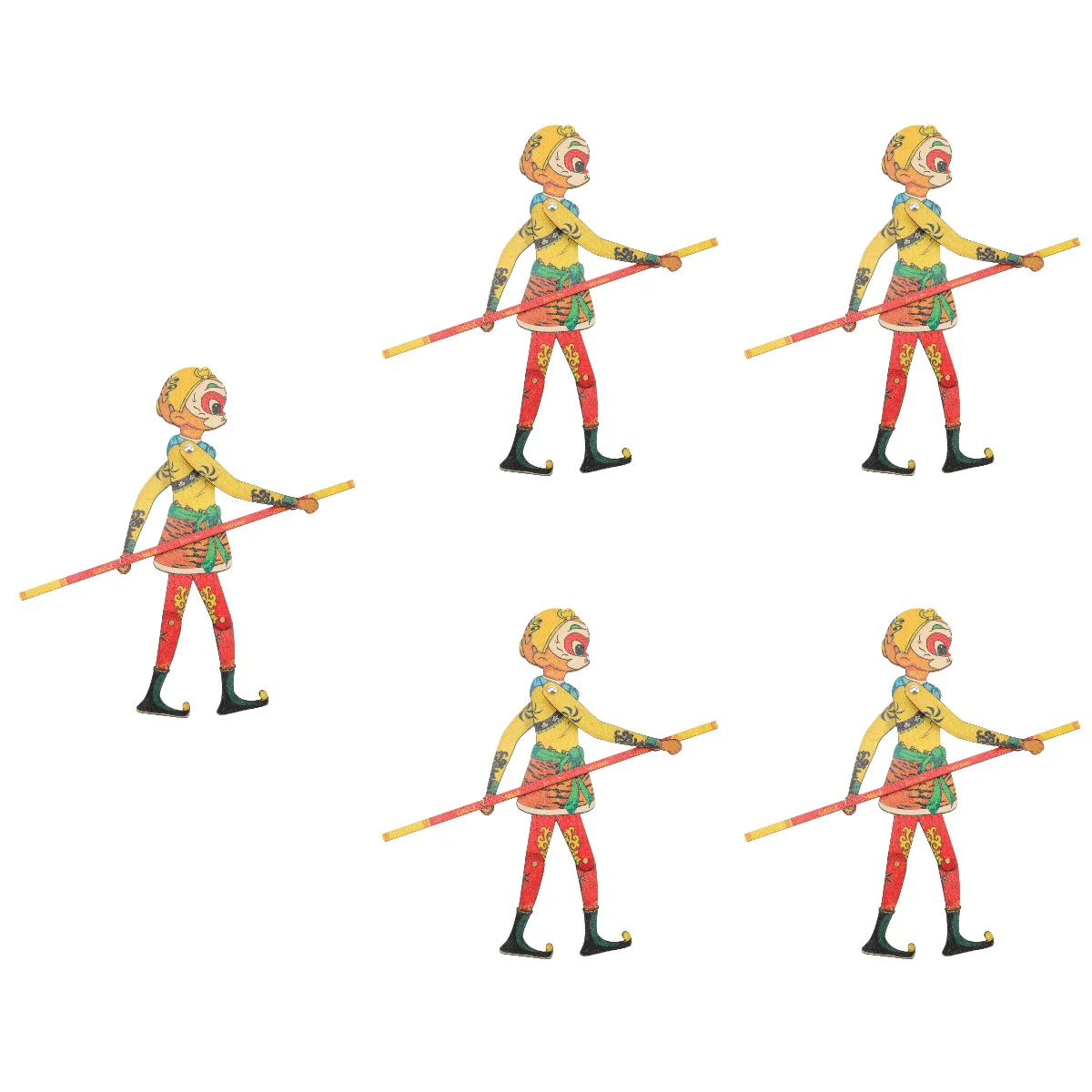 

Набор для самостоятельного изготовления кукол-теней, 5 комплектов, набор для самостоятельного изготовления кукол-теней