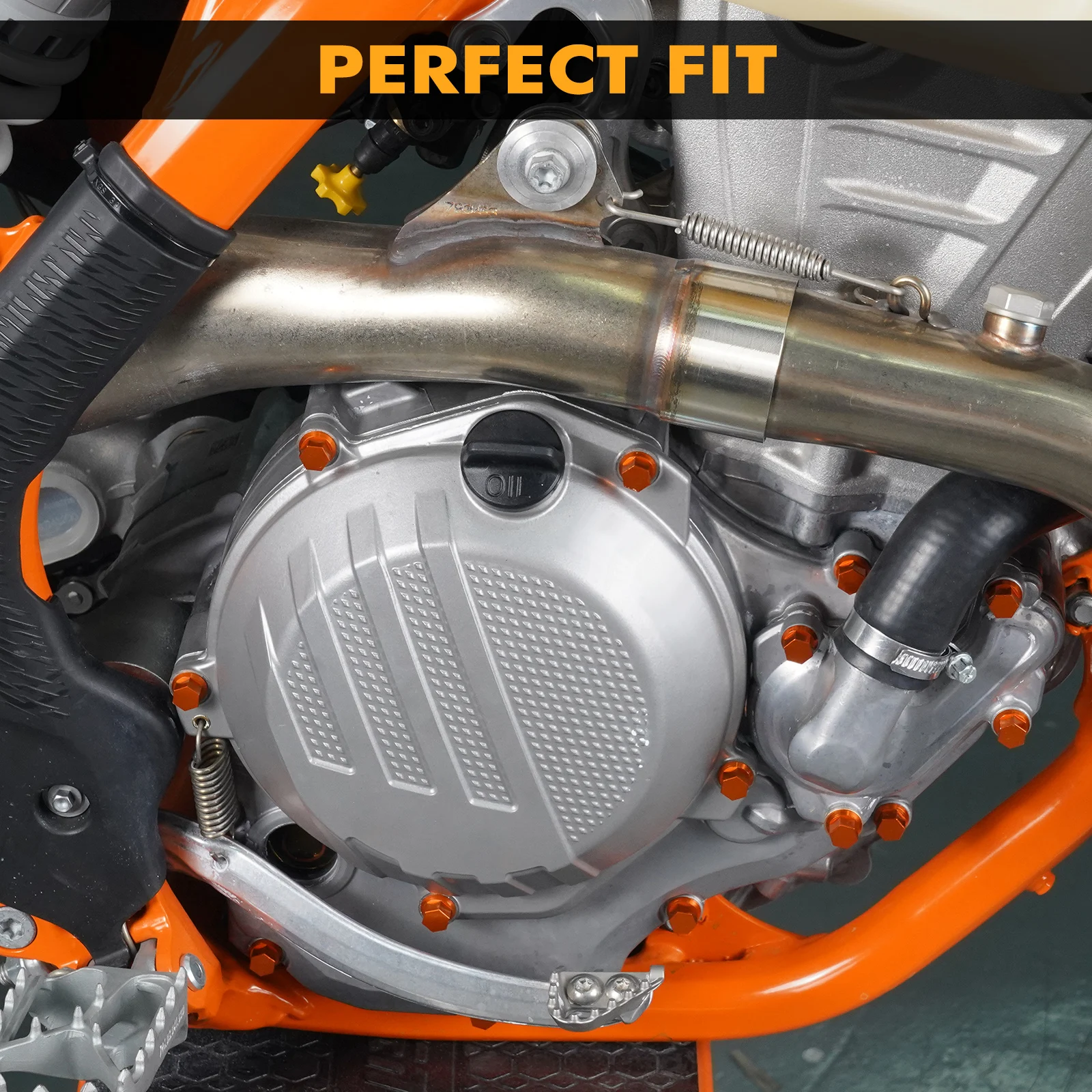 NICECNC для KTM EXC 300 250 XCW 2020 2021 2022 M5 M6 Комплект болтов двигателя Винты крышки водяного