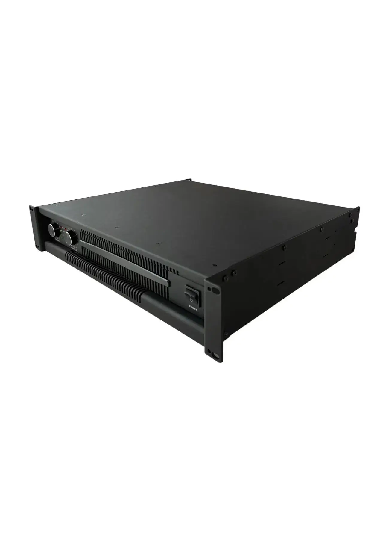Фото Профессиональный цифровой усилитель VR1000 2000W 1U Hi-Fi 1000W, аудиоусилитель Pro Audio с DSP, 2-канальный усилитель класса D для сабвуфера №3