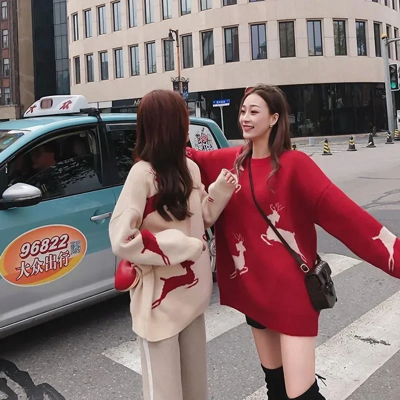 Утолщенный осенне-зимний свитер