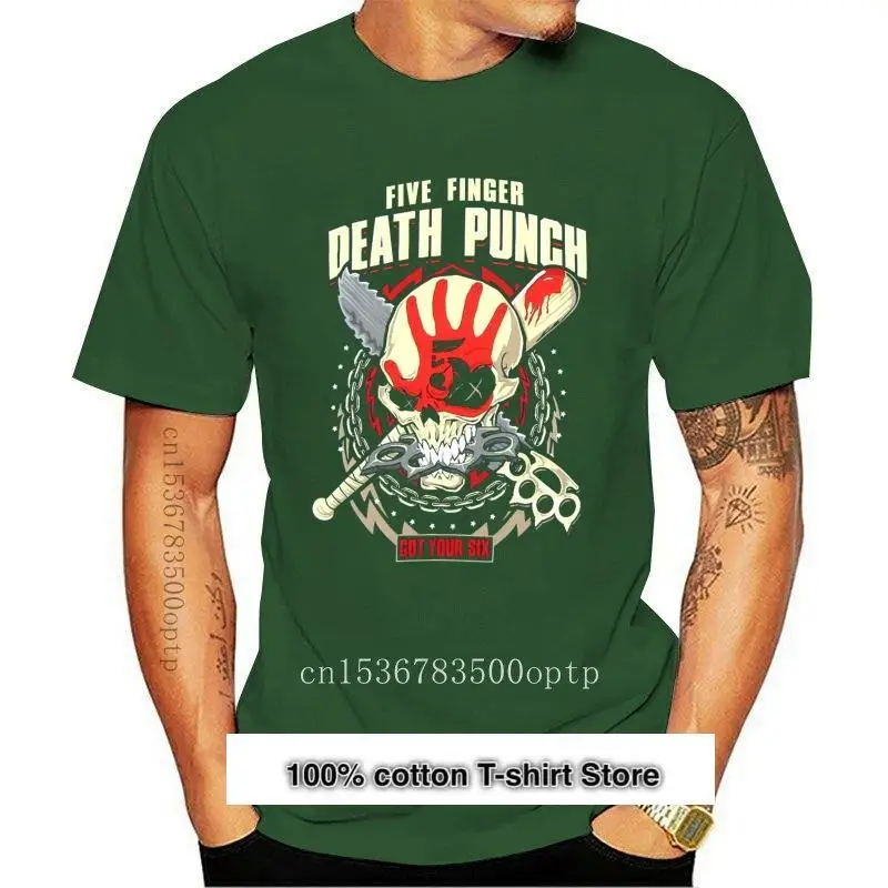 Camiseta negra de зомби Kill para camiseta Five Finger Death Punch с персональным подарком nuevo 2024 5Fdp