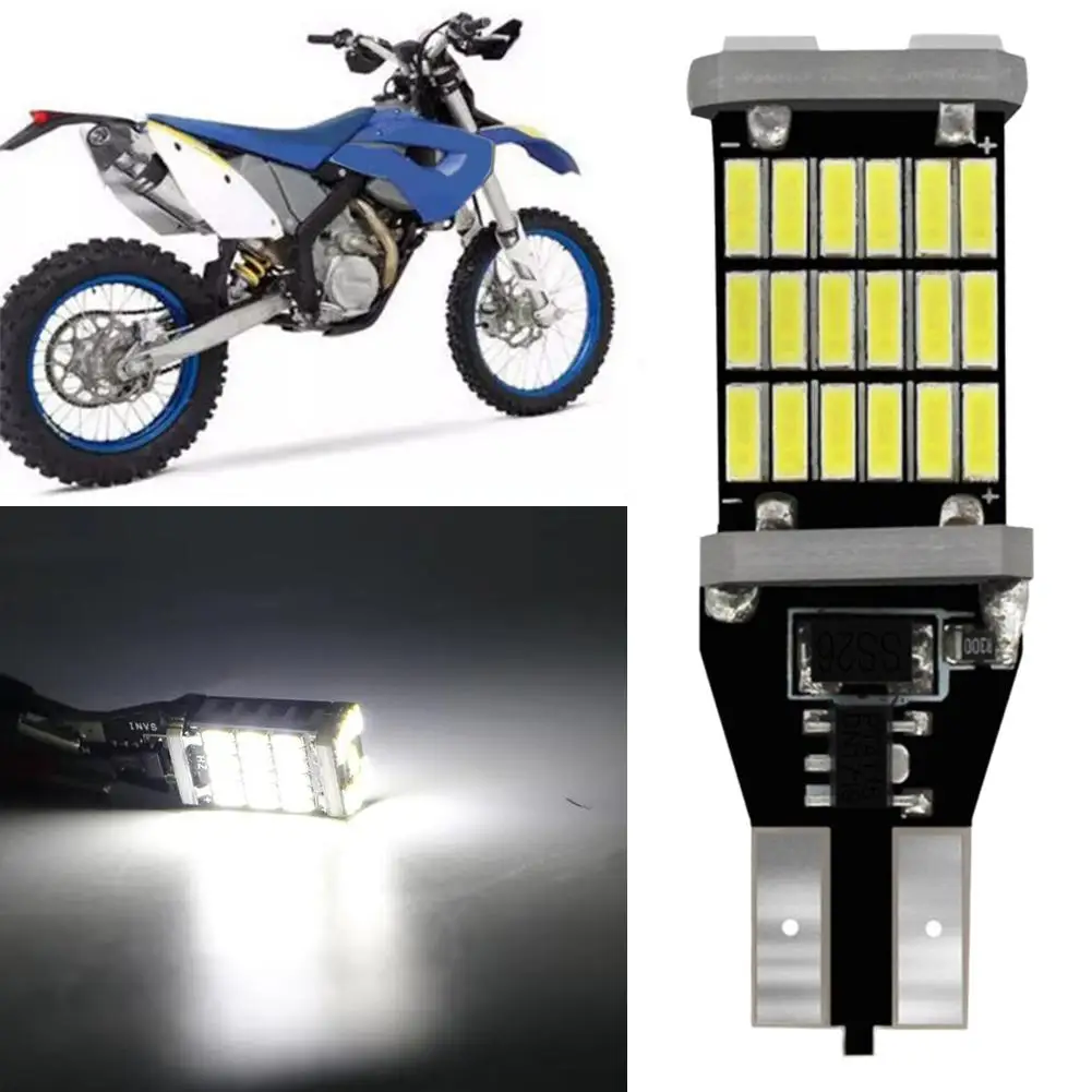 Автомобильный сигнальный фонарь T15 W16w Светодиодная лампа T10 W5w 4014 Светодиодный