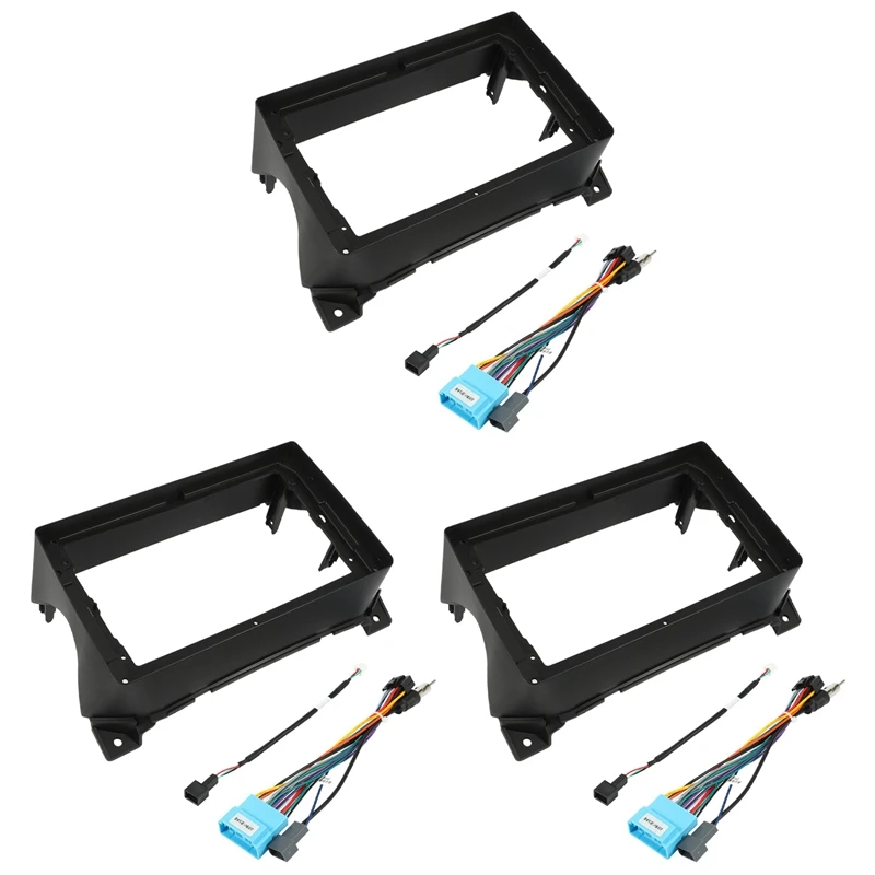 

3X 2 Din Car Radio Face Plate Frame For Suzuki Alto 2009-2013 Car DVD GPS Player Panel Dash Mount Kit Car Accessory