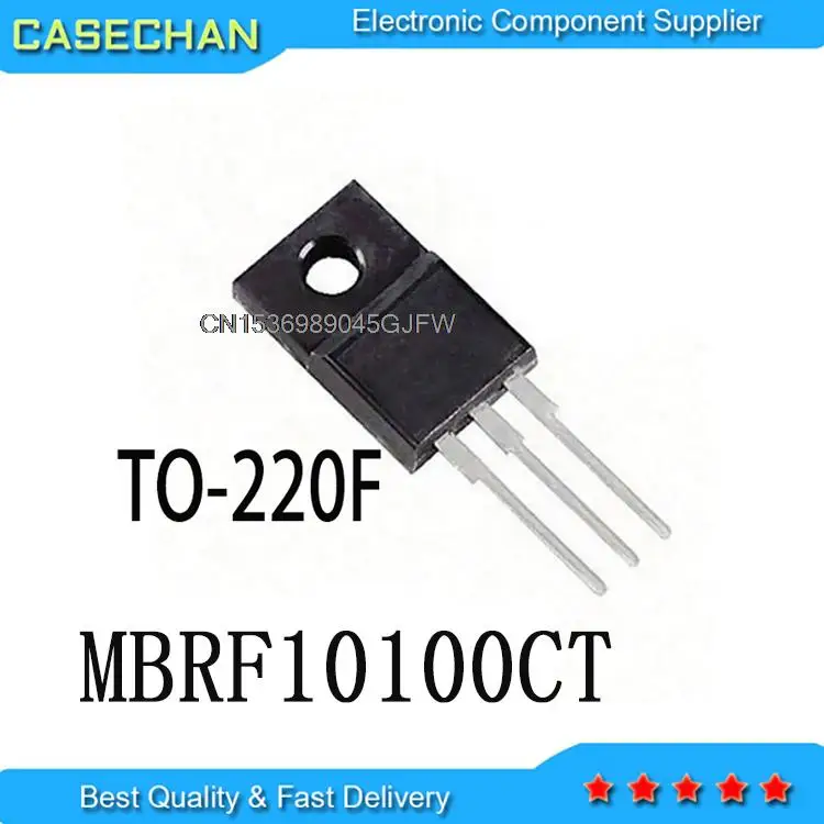 

10 шт. новые и оригинальные MBR10100CT SB10100CT 10100CT TO-220F 10A 100V MBRF10100CT