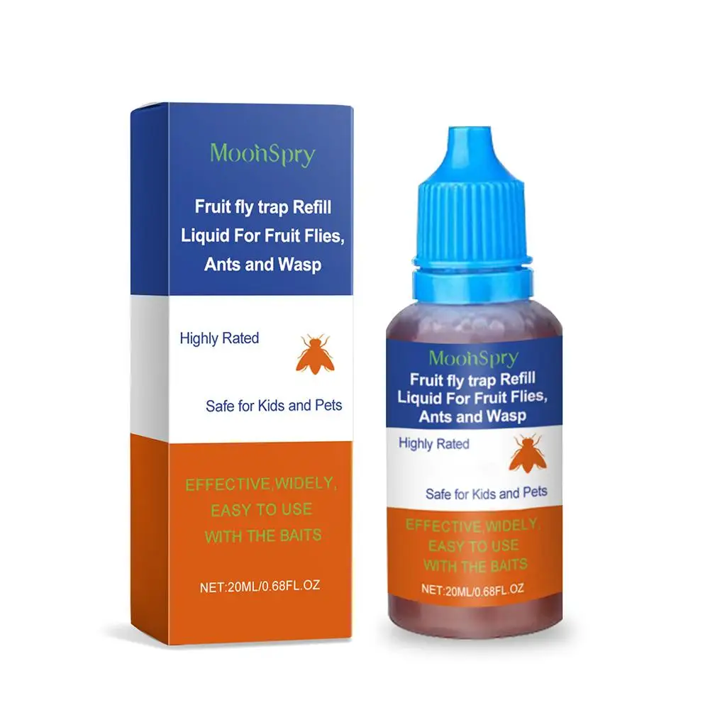 НОВАЯ высококачественная 20 мл жидкая ловушка для заправки фруктовых мух мощный