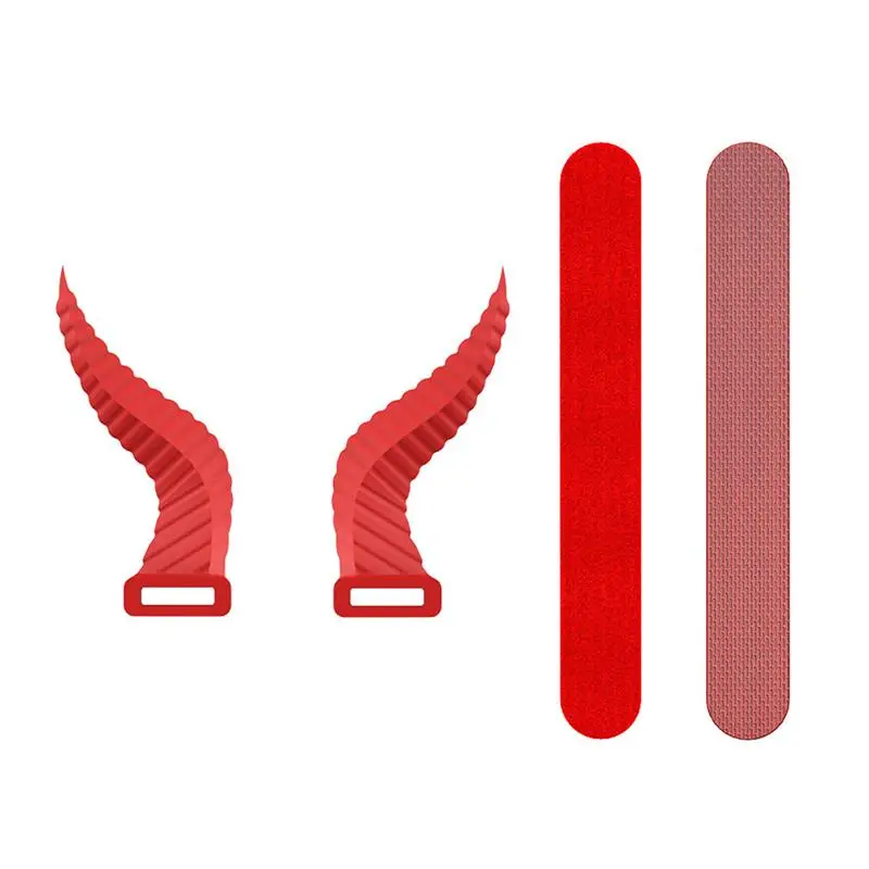 

1 Pair Silicone Demons Horn Devil Headphone Attachment Cosplay Devil Ear