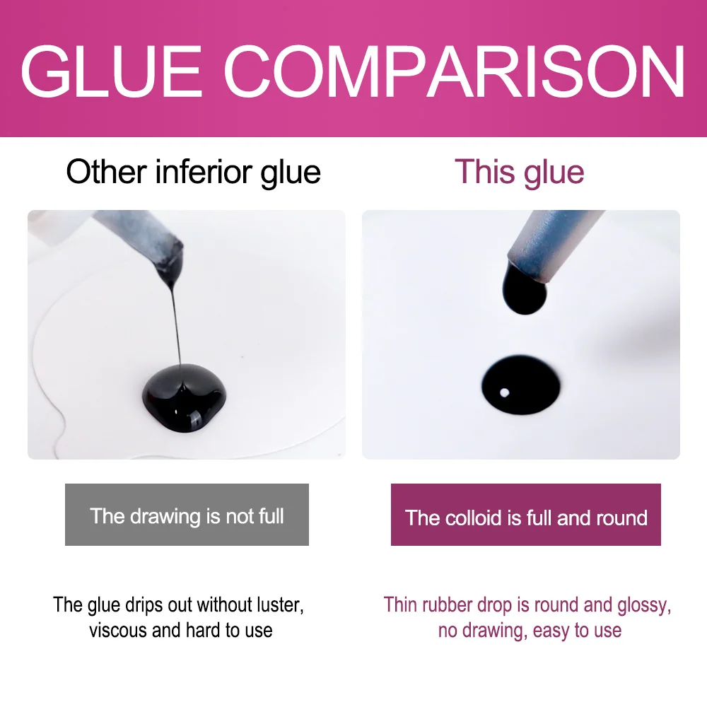 Клей для ресниц профессиональный 10 мл 0 5 секунд быстро сохнет долговечный клей