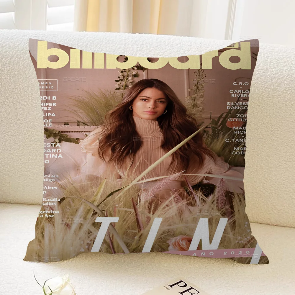 Аргентинская актриса T-Tini S-Stoessel Подушка Аниме Диван-кровать Голова Наволочка