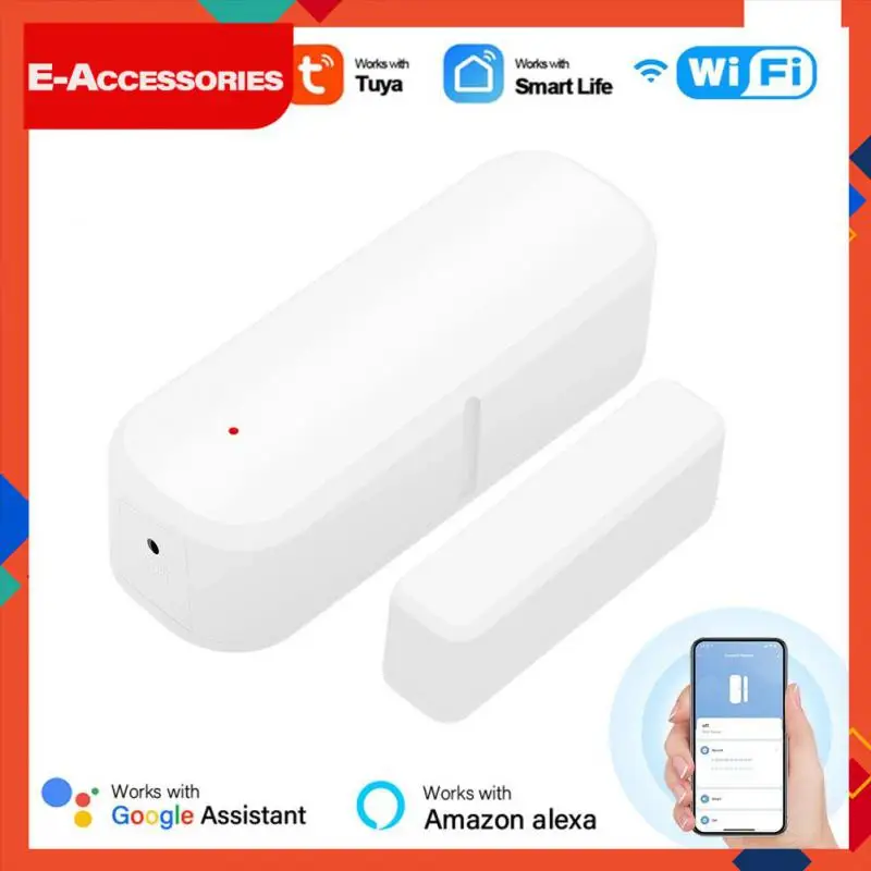 

For App Remote Control Wifi Door Sensor Security Protection Tuya Door Sensor Hot Smart Home Independence Alert New Alarm 1pc