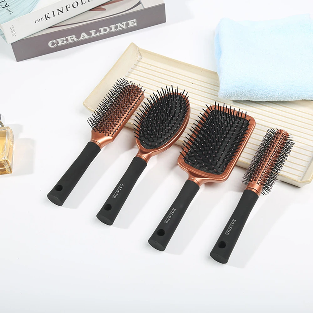 

Hair Brush Women Hair Scalp Massage Dry Wet Straight Curly Detangle Anti-static Airbag Comb Portable Salon Hairdressing Styling