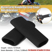 2pcs motorcycle slip on grip covers sponge handle grip for diameter of the handle motorcycle bike bicycle wrap non slip