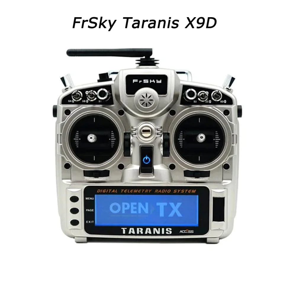 

FrSky Taranis X9D Plus 2019 ACCESS RC Transmitter W/ Battery Remote Control for FPV Drone- Silver