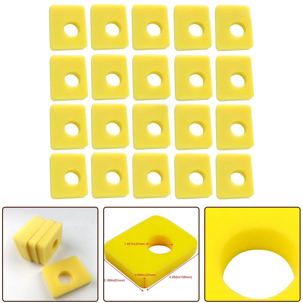 20 упаковок газонокосилки очиститель воздушного фильтра пенопластовый фильтр