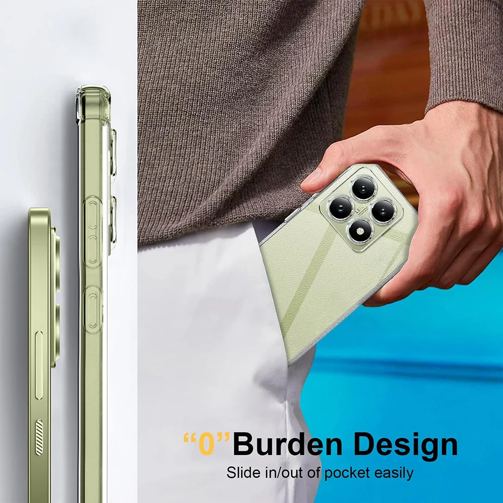 Противоударный силиконовый мягкий чехол для Xiaomi 14T 14 T 13T 13 12 12T 12X 12S Роскошный