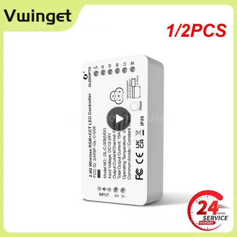 

1/2 шт., пульт управления светодиодной лентой ZigBee3.0