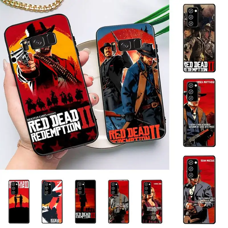 

Red Dead Redemption RDR 2 Phone Case for Samsung Note 5 7 8 9 10 20 pro plus lite ultra A21 12 72