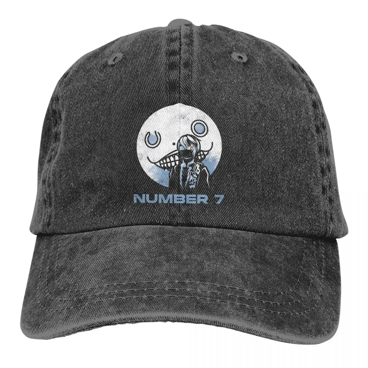 

Summer Cap Sun Visor Emil Weapon Number 7 Hip Hop Caps Drakengard Drag-on Dragoon ARPG Game Cowboy Hat Peaked Hats