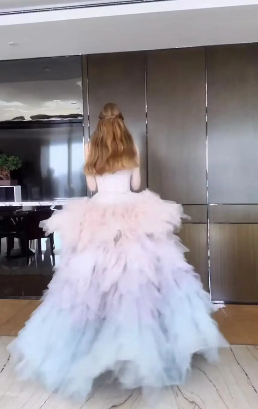 Платье Quinceanera арабские свадебные платья со съемным шлейфом свадебное платье Fairy