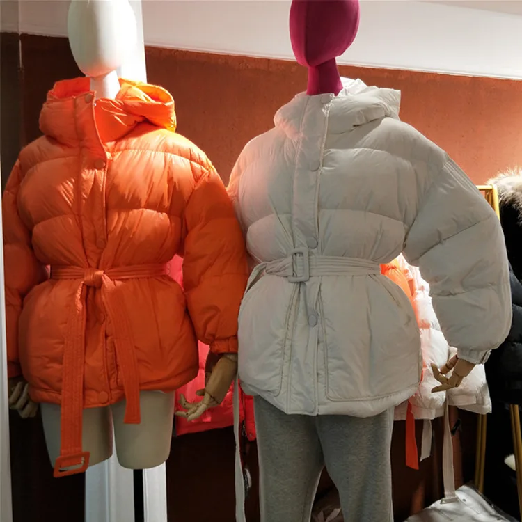 90% Ultra Light White Duck Down Jacket Women Short Down Coat Parkas Hooded Parkas Warm Female Snow Coats Outwear 2022 New Winter