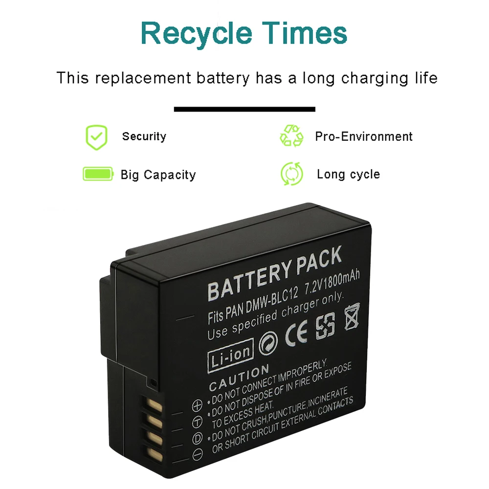 Аккумулятор BMAD 1800 мАч для Leica BP-DC12