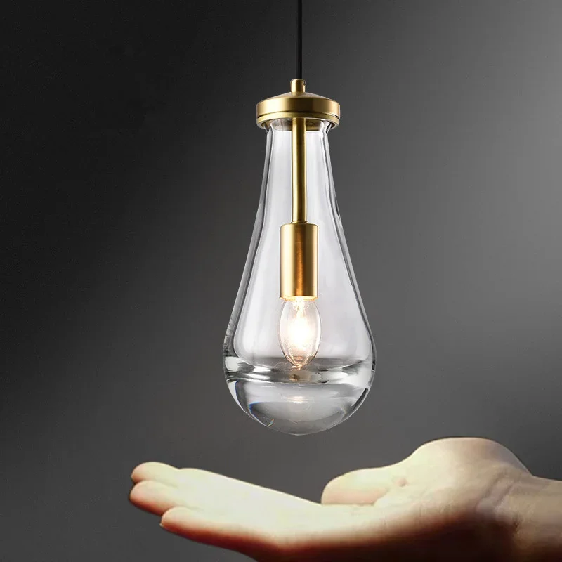 Подвесной светильник Hongcui янтарный