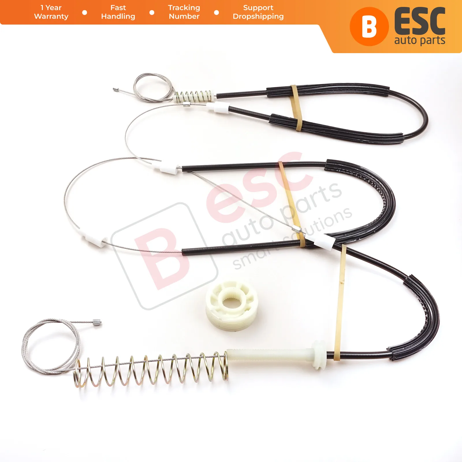 

Автозапчасти ESC EWR5349, электрический стеклоподъемник, комплект для ремонта передней правой двери 99654207604 для Porsche 911 996 986