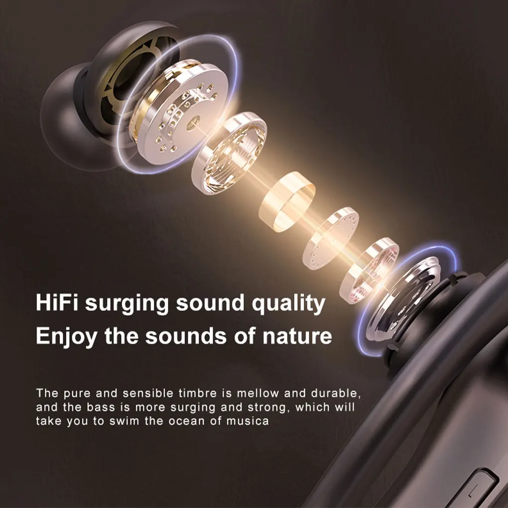 

1 пара, беспроводные наушники-вкладыши с кнопкой управления