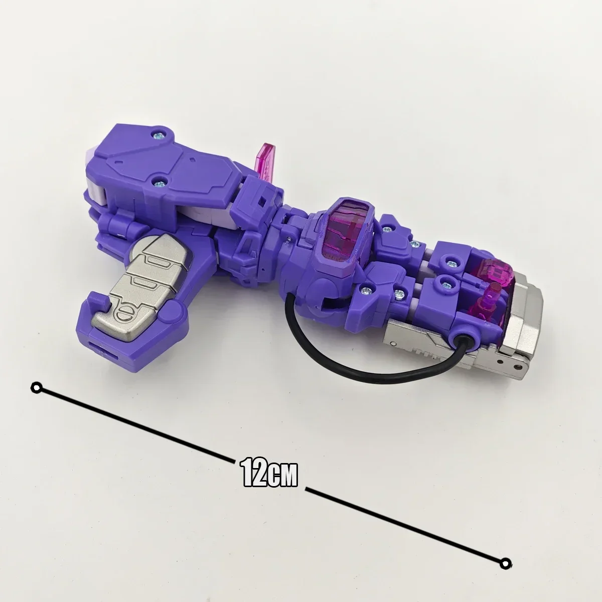 Фото В наличии Трансформирующие игрушки PocketToys PT03 Shockwave G1 Анимированная версия Малый масштаб Модель робота Фигурки Коллекция Подарок №3