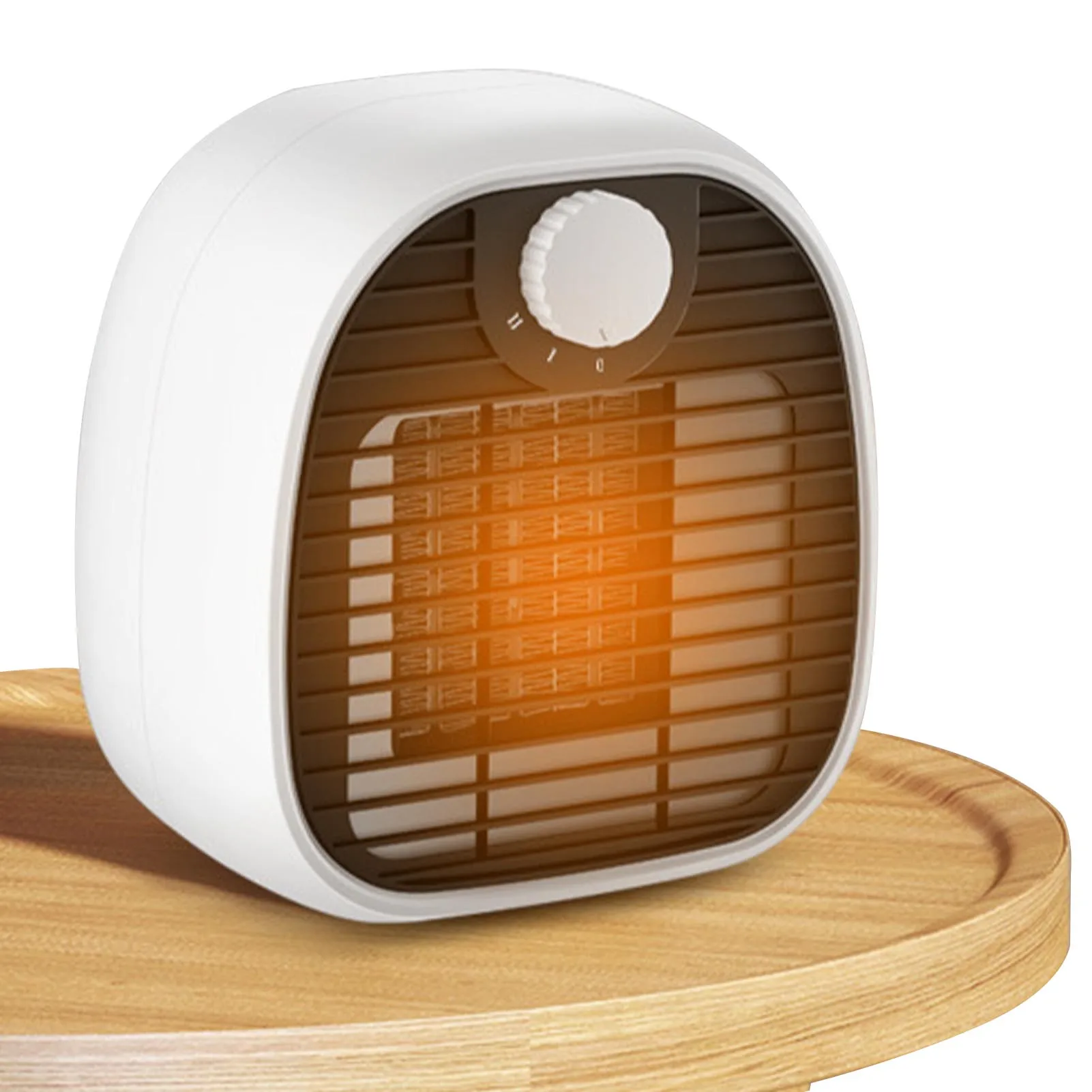 

Small Space Heater Portable Ceramic Desk Heater 650W/1000W Personal Heater With Heat Prevention For Bedrooms Offices Indoors Use