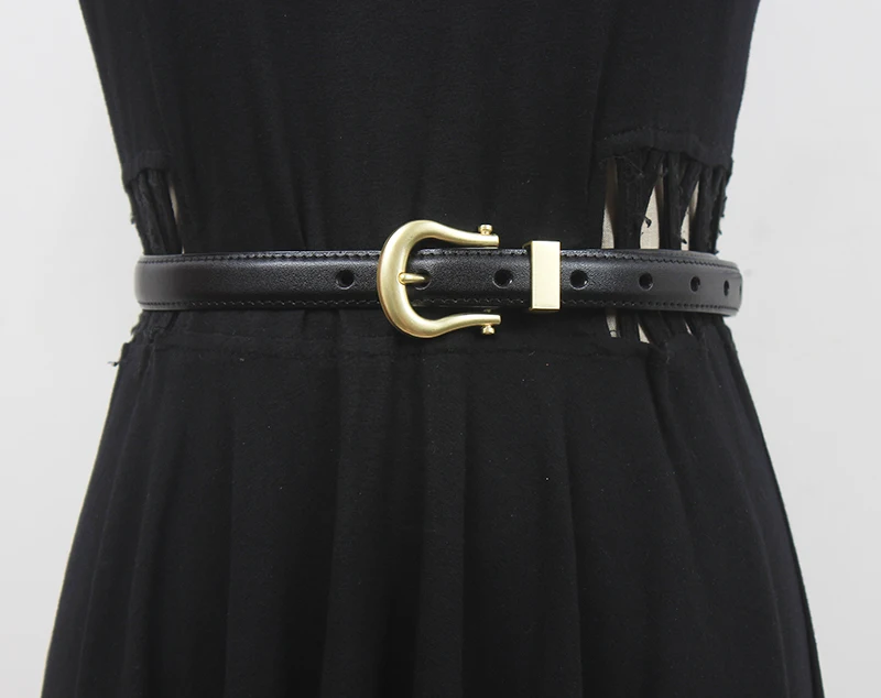 Женский модельный ремень из натуральной кожи, винтажный пояс, корсет, декоративный узкий пояс, R1748