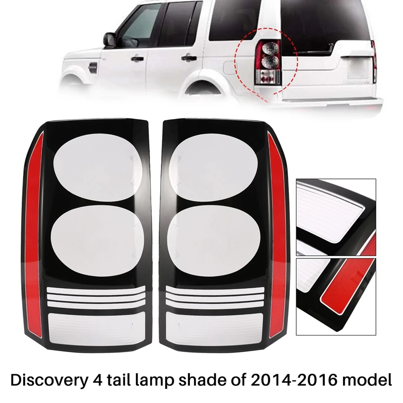 

Car Rear Lamp Tail Lamp Cover Rear Lamp Shell Lampshade for Land Rover Discovery 4 2014-2016