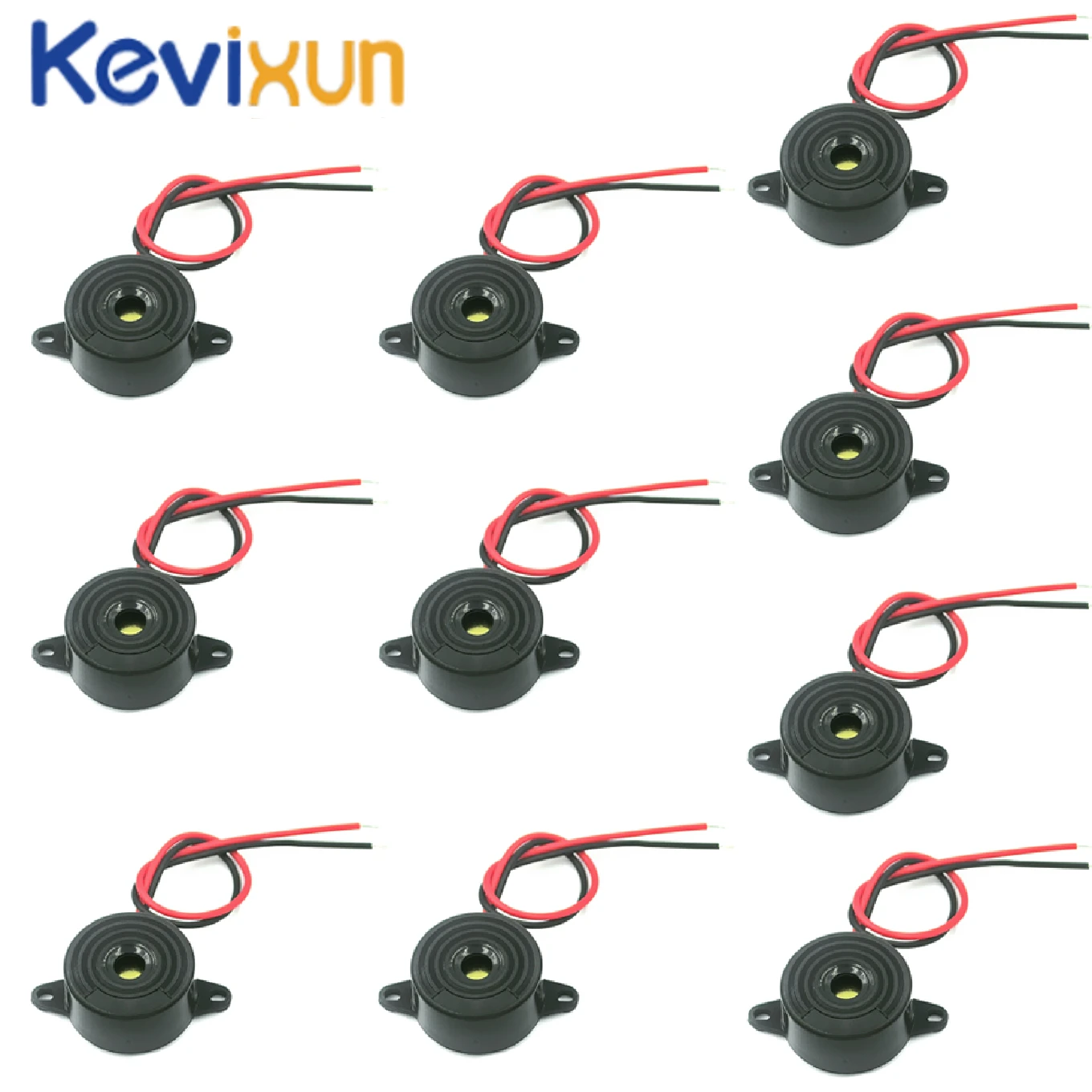 

10PCS SFM-20B DC3-24V Durable 3-24V Piezo Electronic Buzzer Alarm 95DB Continuous Sound Beeper For Arduino Car Van