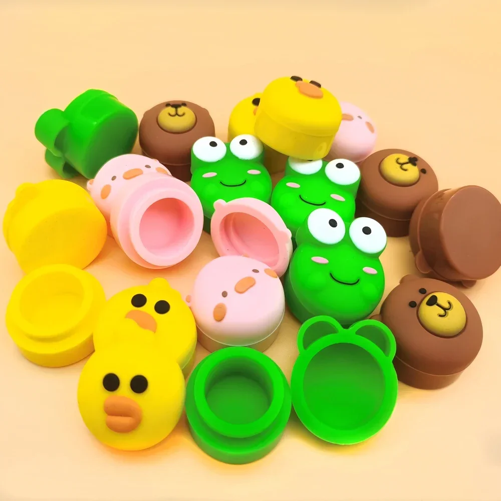 8 шт. 5 мл силиконовая банка для крема лица масляные банки антипригарные