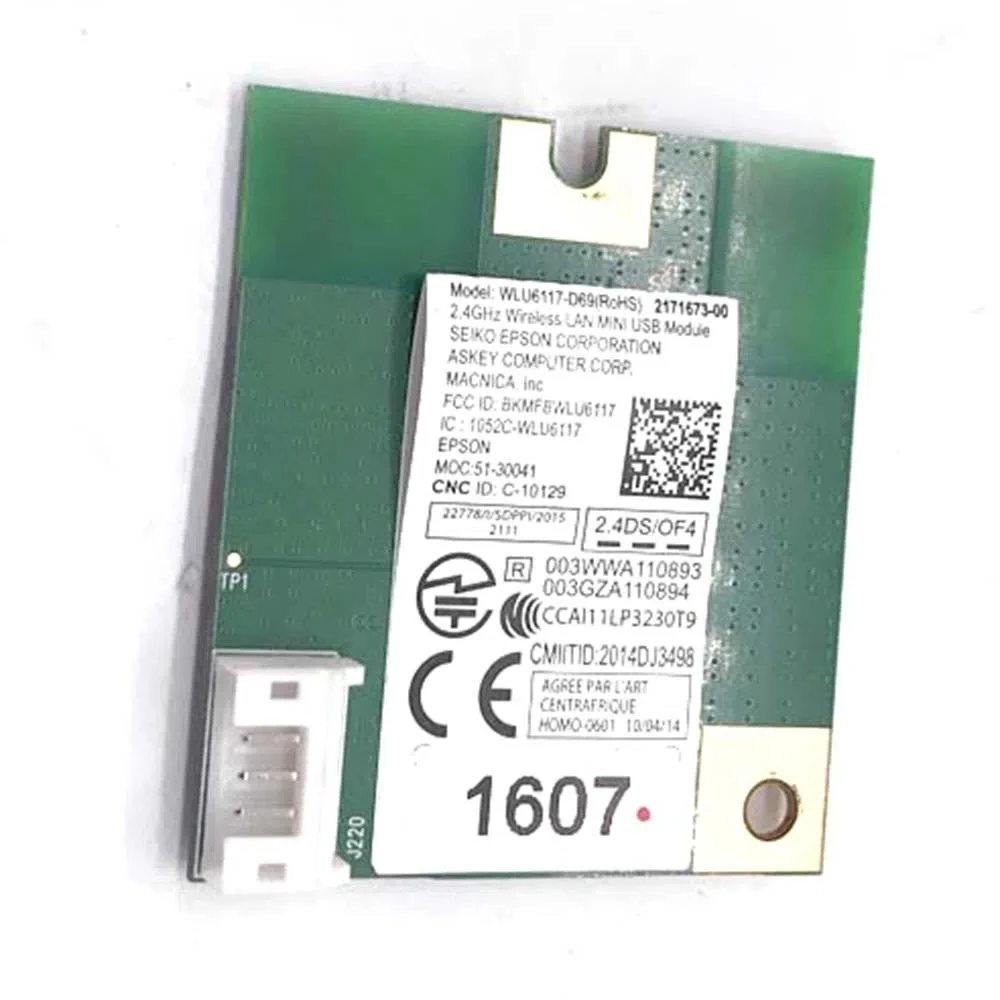 Плата WIFI подходит для Epson WF-7610 WF3725 WF3621 WF7728 WF3641 WF7611 WF-3640 WF-7218 WF-7621 WF3730 WF3620 WF-7620 WF7111 WF7718