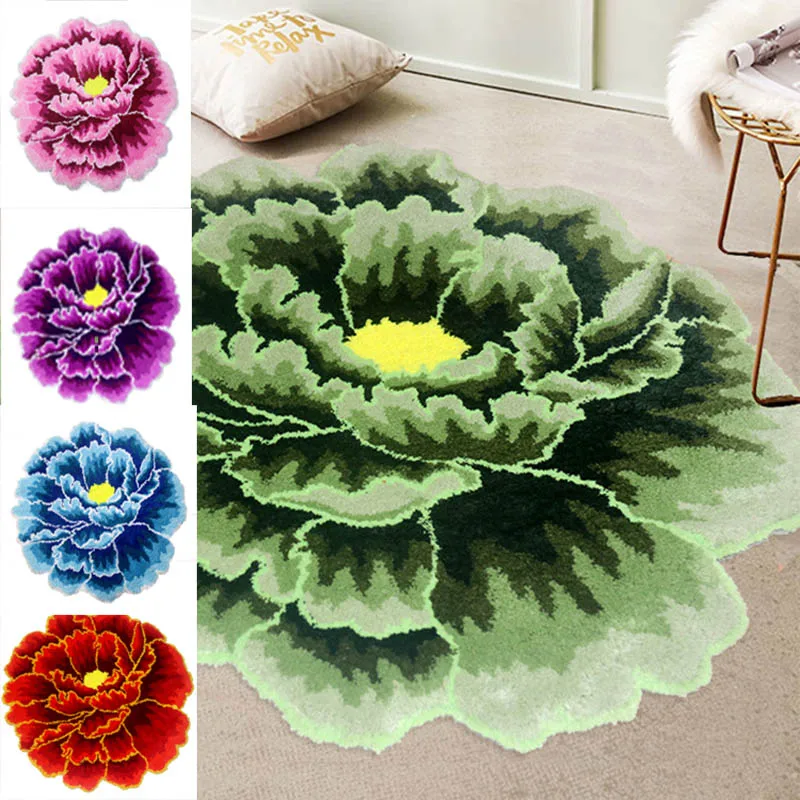 Лидер продаж флокирующий ковер плюшевый художественный для гостиной спальни