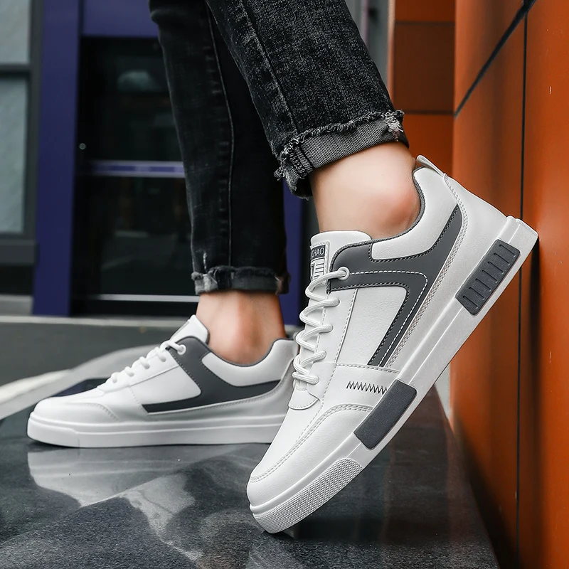 Кроссовки мужские с вулканизированной подошвой