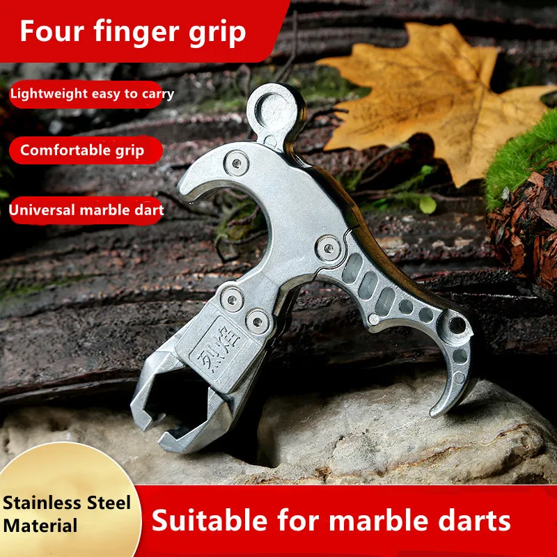 

Outdoor Hunting Shooting Steel Ball Releaser Powerful Slingshot Fishing Darts Releaser Metal Material Fishing Tools Catch Fish
