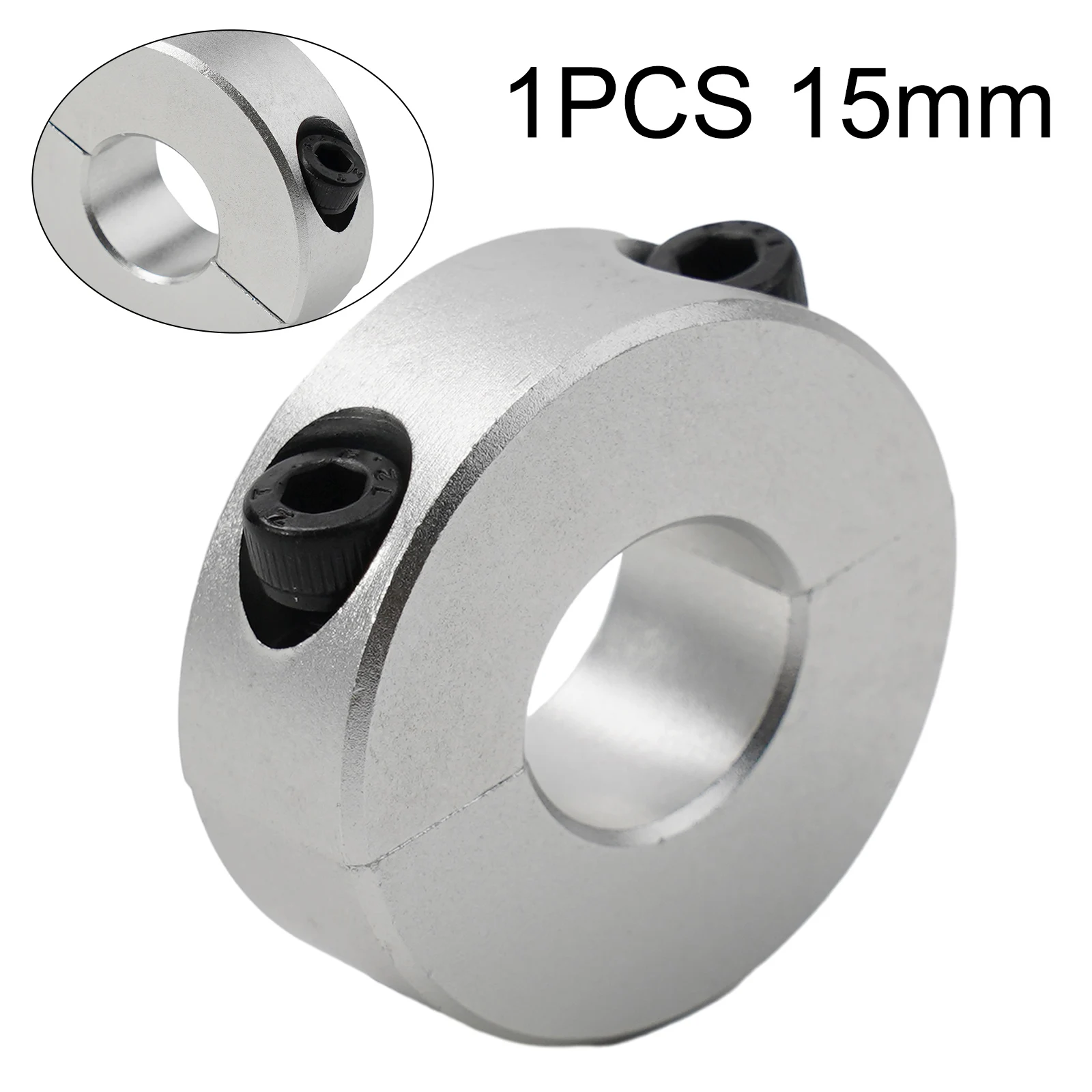 

1PC Aluminum Alloy Linear Motion Clamp Collar Precision Double Split 13mm To 30mm Shaft Collars With Screws