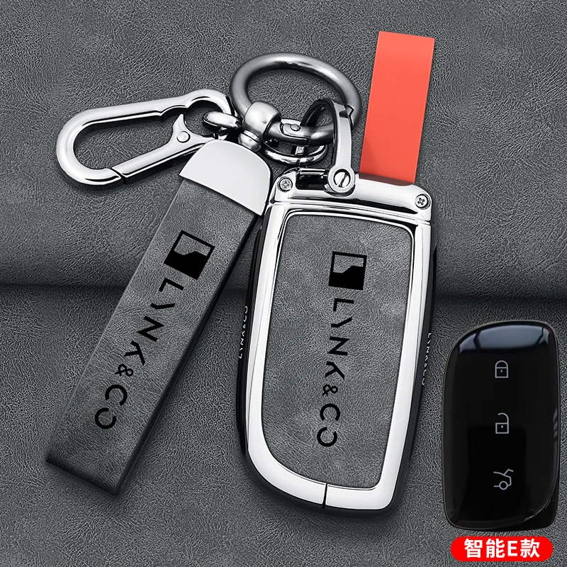 

Металлический эксклюзивный набор ключей «все включено» для LYNK & CO 900 Z20 Z10 NFC, защитный чехол в стиле карты, брелок для ключей